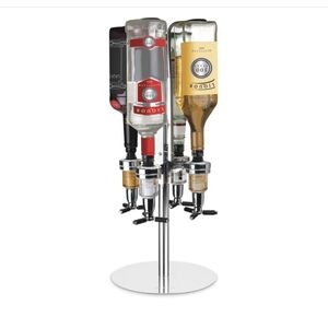 Final Touch - 4 Bottle Liquor Dispenser, new in box
